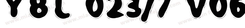 YBL 023/7 V06字体转换